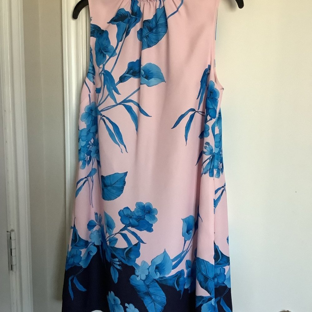 Ted Baker Pink/Navy Dress